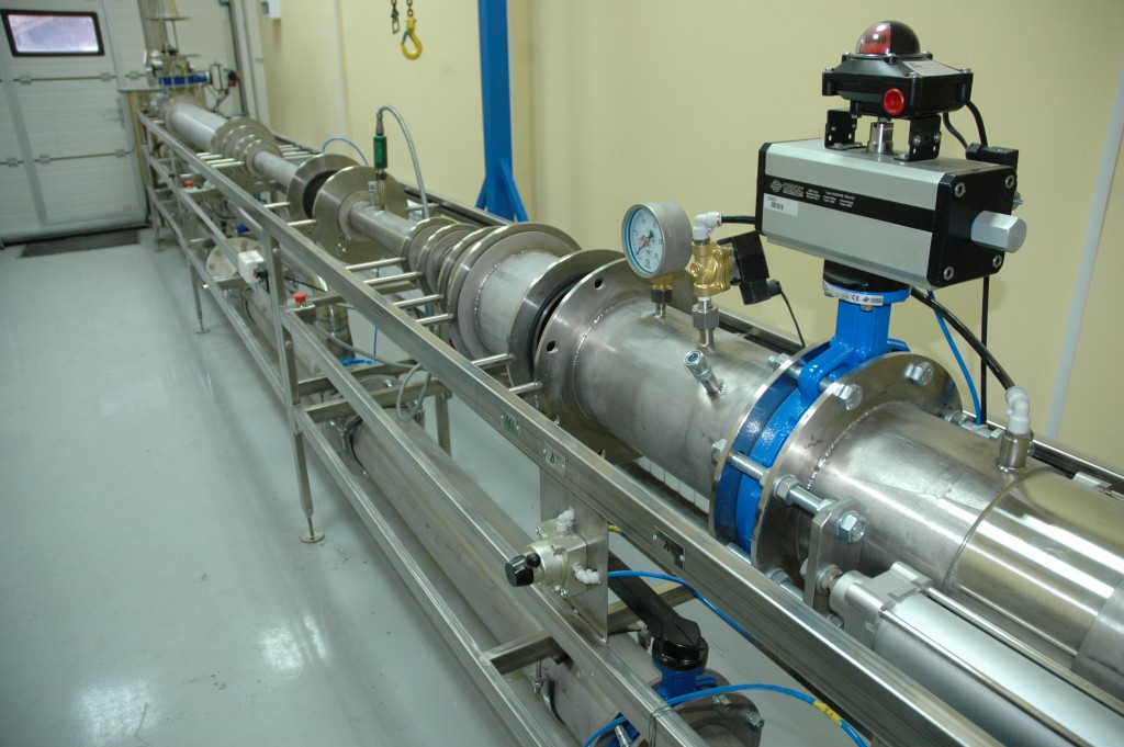 Установка поверочная автоматизированная для счетчиков газа АПУ-Г-011/2500