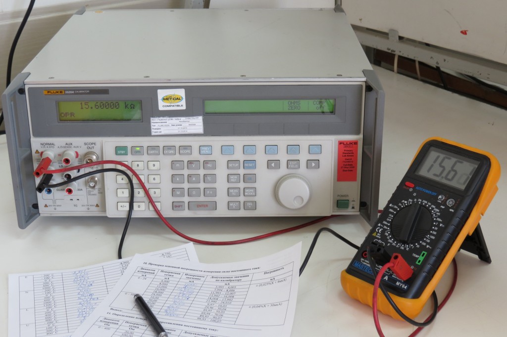 Калибратор универсальный Fluke 5520A