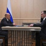 ВСТРЕЧА ПРЕДСЕДАТЕЛЯ ПРАВИТЕЛЬСТВА РОССИЙСКОЙ ФЕДЕРАЦИИ МИХАИЛА МИШУСТИНА С РУКОВОДИТЕЛЕМ РОССТАНДАРТА АНТОНОМ ШАЛАЕВЫМ